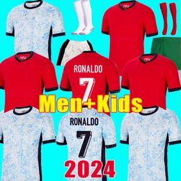 Portugal Soccer Jerseys RONALDO Bruno FERNANDES DIOGO J. Portuguesa URUGUAY Joao Felix 24 25 Football Pre Match Special BERNARDO DOHA Home Away Kids SUICA Shirt