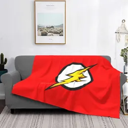 Blankets Lighting Bolt Of The Fastest Man Alive ( Yellow Speed Demon ) Fashion Soft Warm Throw Blanket Fast Metro City