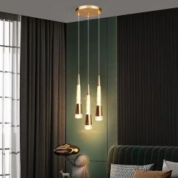 Fumi Modern Mini LED Pendant Light Fixture, Pendant Lighting with Gold Finish, Classic Pendant Lamp for Kitchen Island Dining R