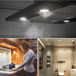 etrnLED Waterproof Led Downlight Mini Outdoor Spot Ceiling Recessed 3W 12V 24V Bathroom Sauna Kitchen Cabinet Down Light RGB
