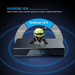 Android 12 TV Box X98H Pro Allwinner H618 Quad Core 5G WIFI WiFi6 HDMI Input and Output 1000M Ethernet BT5.0 HDR10+ Set Top Box