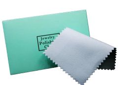 Equipments 100Pcs Silver Cleaning Polishing Cloth With Package Wiping Jewellery Suede Maintenanc