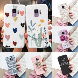 Cell Phone Cases Case For Samsung Galaxy S9 S 9 Plus Cover Cute Cartoon Candy Painted Soft TPU Coque Bumper S9+ S9PLUS Funda yq240330