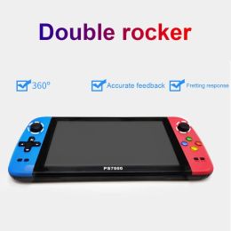 7 inch PS7000 128 Bit Handheld game console Big Screen HD out LCD Screen Games Retro Console Portable Game player