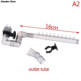Water Inflow Outflow Tube Pipe Fish Tank Aquarium Philtre External Canister Parts Inlet Outlet Accessories HW-602B/HW-603B NEW