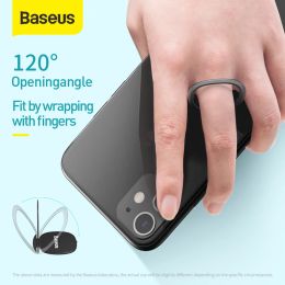 Baseus Car Phone Holder Finger Ring Holder For iPhone Xiaomi Samsung Mobile Phone Thin Invisiable Stand Auto Phone Support