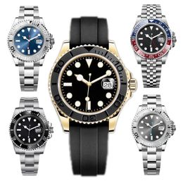 Ceramic watch 226658-001 men's automatic mechanical watch 40mm all stainless steel w1 shop swimming watch sapphire luminous watchs u1 factory Montre de Luxe designer