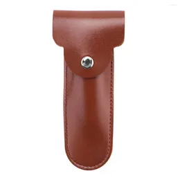 Kitchen Storage Razor Case Travel Holder Manual Double Edge Safety Razors Container PU Leather Bag