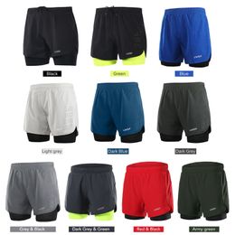 Lixada Summer Shorts Men 2020 Gym Mens Sport 2-in-1 Running Shorts Quick Dry Exercise Jogging Cycling Shorts with Longer Liner