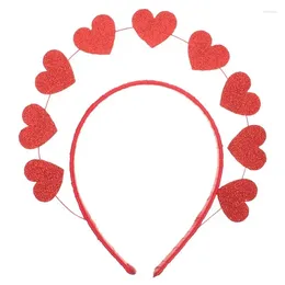 Party Decoration Heart Headdress Valentine's Day Love Headband Festival Hairband For Women Wedding Costume Hoops Hair Accessories