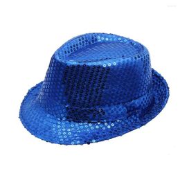 Party Supplies Trainman Hat Show Sequined Stage Performances Dance Baseball Caps Cap Tel 840i