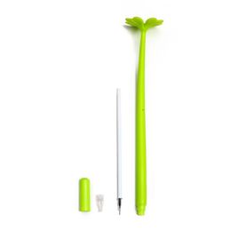 2 Piece Lytwtw's Silicone Creative Cute Soft Flower Gel Pens School Office Supplies Stationery Gift Kawaii Pen