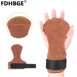 Wrist Support FDHBGE Gym Band Adjustable Straps Sports Velvet Leather Fitness Weightlifting Gear Hand Security Safety Equipment