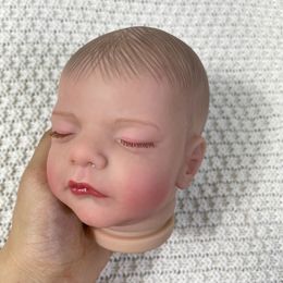 19Inch Already Painted Reborn Doll Kit Sam Unassembled Doll Parts 3D Skin Visible Veins With Cloth Body DIY Toy