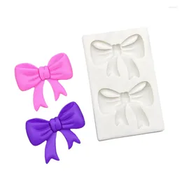 Baking Moulds Bow Bowknot Silicone Mold Fondant Cake Decorating Tools Sugarcraft Cookie Cupcake Chocolate