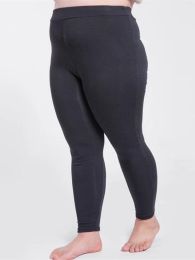 CUHAKCI Thick Warm Pants Plus Size Winter Leggings Women Velvet Leggins Black Keep High Waist Trousers