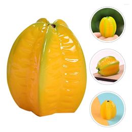 Party Decoration 8 Pcs Artificial Fruit Platter Models Fruits Miniature Farmhouse Decor Toy Resin