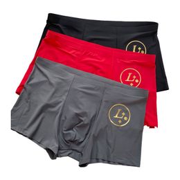 ملاكم الملابس الداخلية للرجال Hommes Boxer Para Hombres v Designer Underpants Cotton Interpants Luxury Classic Classic Casual Genergable عالية الجودة من 3 قطع L-3XL