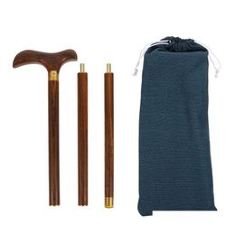 Trekking Poles Sticks Wood Cane Curved Walking Mountain Carving Climbing Canes Pole For Hand Crutch Crutches 87X14Cm Drop Delivery Spo Otg8U