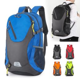 40L Travel Backpack Men Large Capacity Casual Women Outdoor Bag Waterproof Mountaineering Cycling Bag Hiking Sports Backpack