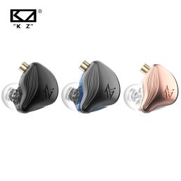 Headphones Kz Zex Electrostatic Hybrid Technology Wired Hifi Earphone Bass Earbud Sport Noise Cancelling Game Headset Clearance