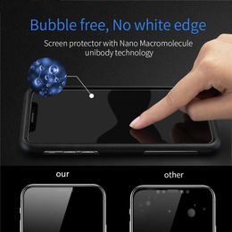 Protective Glass For Honour X6 X8a X7a X6S X9 X8 X7 X5 Full Glue Tempered Glass Huawei Nova Y90 Y70 Screen Protector Camera Film