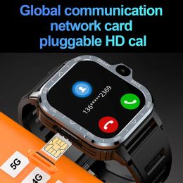 Smartwatch LTE,with GPS Tracker That Combines Video Voice and Wi-Fi Call,Messaging,NFC,2 Cameras,Support Sim Card 4G Smart Watch