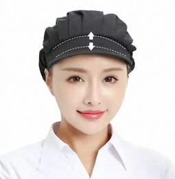 dust-proof Hats Bar Cap Restaurant Both Full Cloth Cafe Kitchen Chef Waiter Bakery Work Anti-grease Fumes Workshop Sexes y1sR#