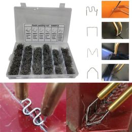 Automotive Plastic Repair Welding Nail Pre Cut Wave Staples Bumper Repairs Hot Stapler Plastic Welder