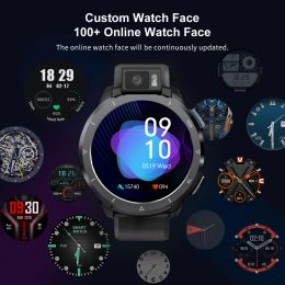 2024 KOSPET OPTIMUS 2 Ultra Men's Smartwatch GPS Smart Watch For Men 4G Android Watches 4GB+128GB 13MP Camera Flashlight 2260mAh