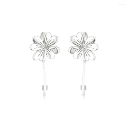 Stud Earrings CKK For Women Lucky Four-Leaf Clovers Earring BrincoS 925 Sterling Silver Jewellery Pendientes Earings Orecchini