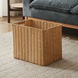 Baskets Plus Size Storage Basket Sundries Storage Basket Handmade Organizer Box Large Home Storage Cabinet Wardrobe Organizer