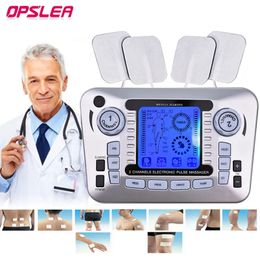 12 Modes Health Care Machine TENS Muscle Electrostimulator EMS Eletric Stimulator Physiotherapy Pain Relief Body Massage 240314