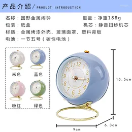 Table Clocks Simple Clock Creative Mute Children's Electronic Alarm Bedroom Bedside Student Luminous