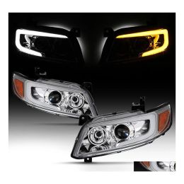Parts Other Auto Parts For 0308 Infiniti Fx35 Fx45 S50 Led Drl Switchback Signal Projector Headlight Drop Delivery Mobiles Motorcycles O