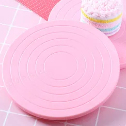 Baking Moulds Luyou 14 1.5CM Cake Decorating Taiwan Lightweight Solid Turntable DIY With Non-slip Ring Maker FM1705