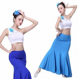 dai ethnic dance s modern ethnic style peacock dance self-cultivati art examinati fishtail skirt performance s S4Ay#