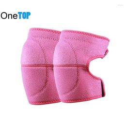 Knee Pads Four-sided Elastic Three-dimensional Knitted Nylon Kids Protector Support Pad For Fintess Gym Yoga Dancing