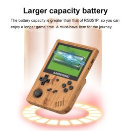 ANBERNIC Official Store RG353V RG351V Retro Games Console Handheld Player 3.5 Inch IPS Android 11 Linux OS 512G 100000 Game PSP