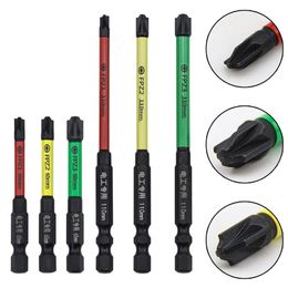Magnetic Special Slotted Cross Screwdriver Bit Firmly Fixed Alloy Steel For Electrician FPZ1 FPZ2 FPZ3 Professional Kit