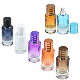 Storage Bottles Portable Refillable Glass Perfume Atomizer Container Mist Bottle Travel Cosmetic Classification Tools 30ml