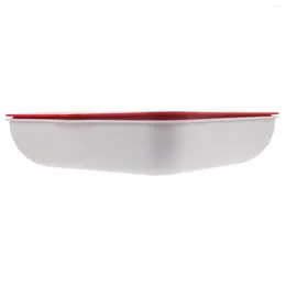 Bowls Container Dried Fruit Storage Box Child Snack Travel Toothpick Plate Plastic Serving Tray With Lid