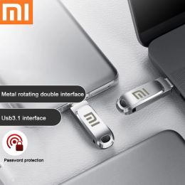 XIAOMI USB 3.1 Flash Disc High Speed Type-C Usb Pen Drive 2 IN 1 1TB Metal PenDrive 2TB Memory Stick For Data Storage Device0