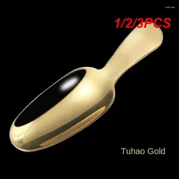 Tea Scoops 1/2/3PCS Coffee Spoon Short Handle Fashion Practical Stainless Steel Convenient Small
