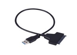 PC USB 30 To Sata Cable 22 Pin Power Adapter Cable for 25 HDD SDD Hard Disk Drive7588530