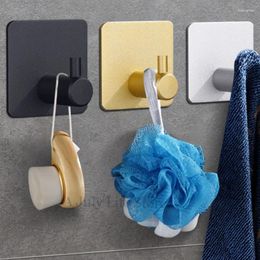 Hooks Wall Self Adhesive Door For Key Clothes Rack Towel Holder Hang On The Hanging Bathroom Accessories