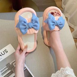 Slippers A156zxw Summer For Women Dormitory Home Thick Sole Cute Butterfly