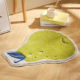 Carpets Tufting Fruit Bathroom Mat Soft Carpet Area Rug Bathmat Floor Tub Side Absorbent Anti Slip Foot Pad Doormat Home Clean Decor