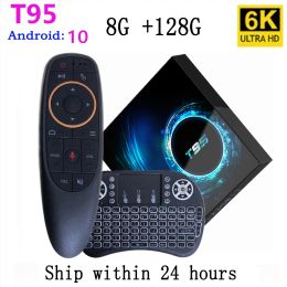 Smart TV Box 2023 T95 Plus HD 6K Android 10 Allwinner H616 4GB 64GB 128GB Dual Wifi Media Player PK X96Max Plus H96 Set Top Box