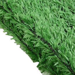 Decorative Flowers Artificial Grass Mat Lawn Carpet Green Fake Synthetic Garden Landscape Turf Hedge Backyard Decor